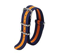 MFUPR Sports Watch Strap Nato Strap 18mm 20mm 22mm Nylon Watch Band Water-proof Watch Strap Casual Watch Wristband(Number 26,22mm)