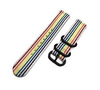 MFUPR Sports Watch Strap Nylon Braided Strap Casual Watch Wristband 18/24/20/20 mm Watch Band Watch Replacement Belt(Colorful,20mm)