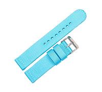 MFUPR Sports Watch Strap Nylon Nato Watch Band Canvas Strap 18 20 22 24mm Women Men Replacement Band Watch Accessories(Khaki,22mm)