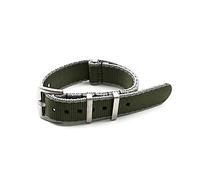 MFUPR Sports Watch Strap Nylon Nato Watch Strap 20mm 22mm Watch Replacement Belt Watch Wristband Watch Accessories(Green Gray Edge)