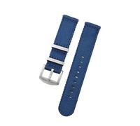 MFUPR Sports Watch Strap Nylon Watch Band Canvas Men Sport Replacement Watch Band 20mm 22mm Universal Watch Strap(A5.Blue,22mm)
