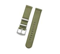 MFUPR Sports Watch Strap Nylon Watch Band Canvas Men Sport Replacement Watch Band 20mm 22mm Universal Watch Strap(A2.Military Green,20mm)