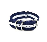 MFUPR Sports Watch Strap Nylon Watch Strap 18mm 20mm 22mm 24mm Sports Water-proof Watch Strap 5 Rings Buckle Watch Band(Colorful 3,20mm)