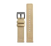 MFUPR Sports Watch Strap Quick Release Canvas Watch Straps Nylon Watch Band 18mm 20mm 22mm for Watch Aaccessories(Khaki 2,22mm)