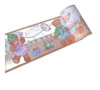 MFWHEFJ Cenefa Adhesiva Pegatinas autoadhesivas de PVC for azulejo cintura, decoración arte pared habitación Pastoral(B2032,10M X 10CM)