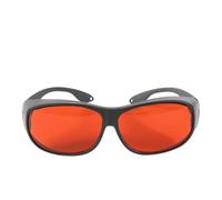 MFWHEFJ Gafas Proteccion Trabajo Gafas de seguridad de 1064 nm, 190-540 nm OD3+ y 800-1100 nm OD7+, for soldadura manual con fibra óptica.