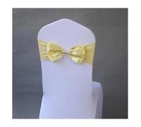 MFWHEFJ Lazos Sillas Boda 50 Pieces Wedding Decoration Spandex Chair Sash