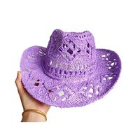 MFWHEFJ Sombrero Cowboy Cowboy Straw Hat Panama Visor Women's Elegant Men's Sombrero(Color-03)