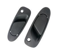 MFXFKOKGAX Accesorios Prácticos For Manijas De Puertas Exteriores 72140-SR3-013 72180-SR3-013, 1 Par, Color Negro, Compatibles For Honda Civic 92-95 EG6 EG4