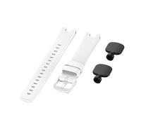 MFXFKOKGAX Compatible For Correas Deportivas De Silicona Suave For Garmin Lily For Mujer, Repuesto Pulsera Deportiva Fitness, Accesorios Inteligentes(White)