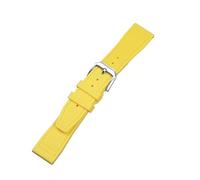 MFXFKOKGAX Correa De Caucho Compatible For El Reloj Piloto For IWC. Silicona Compatible For Principito Portugal PORTOFINO(Yellow,22mm)