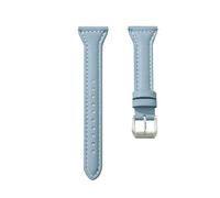 MFXFKOKGAX Correa De Cuero Compatible For Redmi 5 Lite Active, For Samsung Galaxy 6/7/FE/5Pro/4 Classic Y For Xiaomi S4(Haze blue 06,20mm watch band)