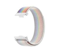 MFXFKOKGAX Correa De Nailon Compatible For Huawei Watch Fit 3, Pulsera Inteligente Transpirable, Deportiva, Accesorios(Nik White 90)
