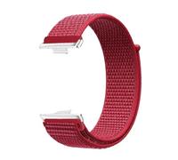 MFXFKOKGAX Correa De Nailon Compatible For Huawei Watch Fit 3, Pulsera Inteligente Transpirable, Deportiva, Accesorios(28 China Red)