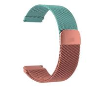 MFXFKOKGAX Correa Milanesa De 22 Mm Apta For Xiaomi Redmi Watch 5 Active Metal Solo Loop Banda Acero Inoxidable For Lite Pulsera Magnética(GRE orange 28,20MM watch band)