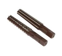 MFXFKOKGAX Juego de 2 escariadores manuales MT0/MT1/MT2/MT3/MT4/MT5/MT6 acero borde fino/áspero, con cono Morse for fresado y acabado(MT0)