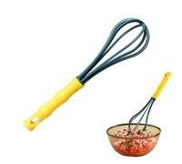 MFYOUPK Batidores para cocinar,batidor de huevos - Batidora de mano multiusos batidora de cocina - Herramienta para batir huevos mezclador giratorio con agarre cómodo para crema de de huevo