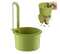 MFYOUPK Cesta De Colador Para Fregadero - Cesta Colectora de Residuos Alimenticios Desmontable | Colador De Fregadero Con Vertido Por Presión | Para Casa Apartamento Restaurante Café