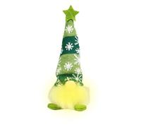 MFYOUPK De Navidad Que Se Enciende - Decoración Estacional De Muñeco Enano,De Luminoso - para Decoración Interior, Fiesta Familiar, Invierno, Escritorio, Estantería, Repisa, TV, Entrada