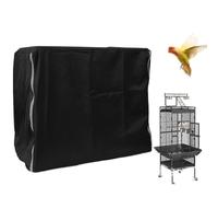 MFYOUPK Funda para Jaula De Pájaros - Transpirable Cuadrada Bloqueadora De Luz | Cubierta para Jaula De Loros Protector Nocturno,para Loros Periquitos Balcón Sala De Estar Interior Hogar Jugar Y