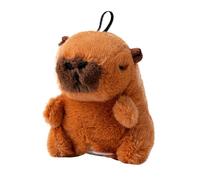 MFYOUPK Juguetes Chirriantes para Perros,Lindo Erizo Aleteador Mahjong Capibara Loro,Juguete Interactivo Chirriante con Catnip | para Gatos Reduce Aburrimiento Enriquecimiento Divertido Casa