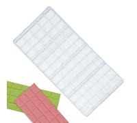 MFYOUPK Moldes Para Chocolate - Herramienta Para Hornear Transparente Antiadherente,Moldes para Galletas Reutilizables | Para Postres Navideños De Chocolate, Barritas Rellenas De Caramelo Y Snacks