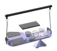 MFYOUPK Tabla de Pilates, Equipo De Fitness 5 En 1, Entrenador De Abdominales Y Core Portátil, para Hombres Atletas Principiantes Entusiastas del Fitness Practicantes De Yoga