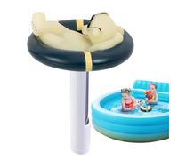MFYOUPK Termómetro Flotante Para Piscina, Medidor De Temperatura Flotante Para Agua, Herramienta De Medición Precisa Con Forma De Oso Polar Para Estanques, Spa, Bañeras Y Lagos