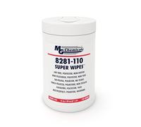 MG Chemicals Electronics Toallitas secas - Sin pelusa, 6"x8" 100% Poliéster Toallitas no tejidas, 110 toallitas por bote