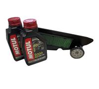 MG - Kit de filtro de aceite para Honda SH 300 + aceite Motul 5000 10W40