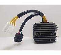 MG Kit Regulador de Tensión para Honda SH 125/150, PS 125/150 ie Inyección - Aluminio - Válvula de Globo - 2 Puertos - 8mm