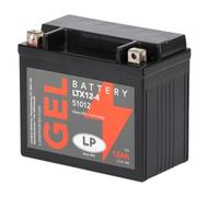 MG LTX12-4 - Batería de gel para motocicleta, 12 V, 12 Ah (10 horas)
