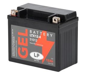 MG LTX12-4 - Batería de gel para motocicleta, 12 V, 12 Ah (10 horas)