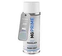 MG PRIME Pintura automotriz Bote de spray para BMW 309 Arktissilber Metallic/Arctic Silver Metallic Pintura base aerosol 400 ml