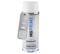 MG PRIME Pintura automotriz Bote de spray para BMW 354 Titansilber Metallic/Titanium Silver Metallic Pintura base aerosol 400 ml