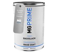 MG PRIME Pintura automotriz Bote listo para pulverizar para Aston Martin P6069ABP Xenon Grey Metallic Matt Pintura base 1,0 litros 1000 ml