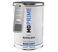 MG PRIME Pintura automotriz Bote listo para pulverizar para Audi LY7C / Y7C / T3 Nardograu/Nardo Grey Pintura base 1,0 litros 1000 ml