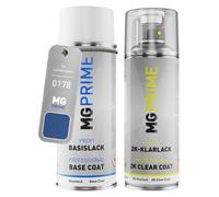 MG PRIME Pintura automotriz Set botes de spray 2 componentes para Lamborghini 0178 Blu Nereide Pearl/Blu Nereid Pintura base pintura transparente de 2 componentes aerosol