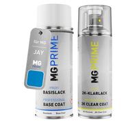 MG PRIME Pintura automotriz Set botes de spray 2 componentes para MG JAY / SC5JAY Bu Lai Dun Lan Solid/Brighton Blue Pintura base pintura transparente de 2 componentes aerosol