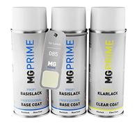 MG PRIME Pintura automotriz Set de aerosoles para Lexus 085 Sonic Quartz/Eminent White Pearl Fondo pintura base pintura transparente bote de spray 400 ml