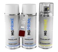 MG PRIME Pintura automotriz Set de botes de spray de 2 componentes para Toyota 3T3 Sensual Red Mica/Atomic Rush Metallic Fondo pintura base pintura transparente de 2 componentes