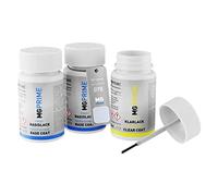 MG PRIME Pintura automotriz Set de lápices de retoque para Lexus 078 Quartz White Crystal Shine/Aurora White Pearl Pintura de fondo/base pintura transparente, 50 ml cada uno
