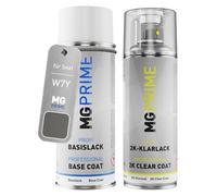 MG PRIME Pintura automotriz Spray para Seat W7Y / Z1 Gris Delfin Metal. +2K