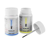 MG PRIME Set de lápices de retoque RAL 3032 Rojo rubí perlado/Pearl ruby red mate Pintura base pintura transparente, 50 ml cada uno