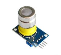 MG811 Módulo de sensor de dióxido de carbono Salida de señal dual 0-2V analógico para compensación de temperatura de nivel PCB azul DC 6V para monitoreo industrial Ventilación de invernadero