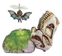 MGA Entertainment Gross-a-Saurus GrossMos Flying Dino Green - Juguetes Interactivos de Dinosaurios para Niños y Niñas, Coleccionistas y Niños Mayores de 6 Años