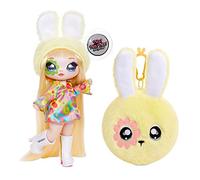 MGA Entertainment Na! Na! Na! Surprise Muñeca de Moda 2 en 1 y Monedero de Felpa, Coleccionable, Serie 4, Bebe Groovy