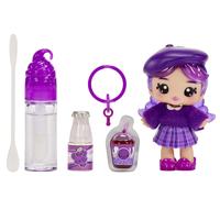 YUMMILAND Lipgloss Doll - Greta Grape - Muñeca Perfumada con Kit de Brillo de Labios DIY - Adecuado para Niñas y Niños mayores de 4 años