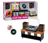 MGA Miniverse Set Tocadiscos De Vinilo Reproducible Mini De Música Real, Edad 8