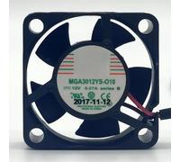 MGA3012YS-O10 3010 3CM DC12V 0.07A 2-Wire 2P Ultra Quiet Mini Electronic Cooling Fan